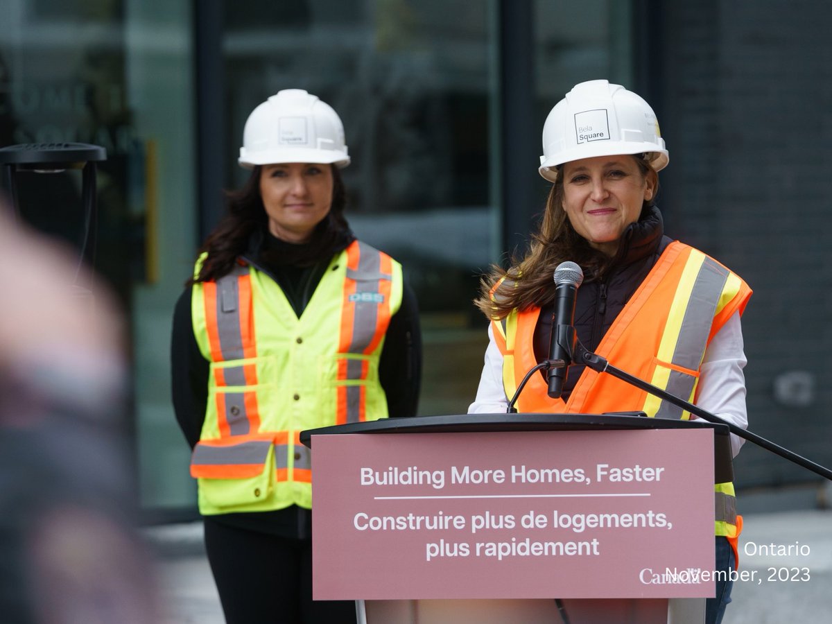 Chrystia Freeland tweet media