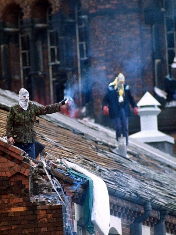 davy_hat's tweet photo. #SenselessViolence

Strangeways 1990.
Sunderland 2024.

Spot the difference?

There isn't one.

Feral scum will always be feral scum. https://t.co/cFiy5LT5r7