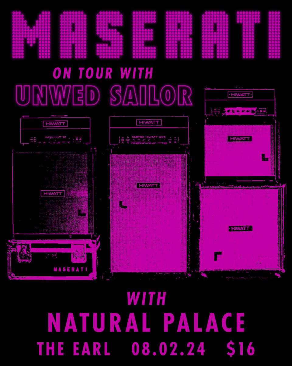 ATL TONIGHT! At the Earl w/ <a href="/unwedsailor/">Unwed Sailor</a> &amp; Natural Palace
