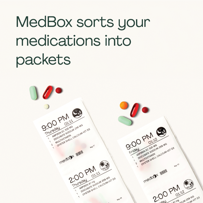 MedBoxPharmacy's tweet photo. Get your medications sorted &amp; delivered for FREE! Only pay the copays for your medications!