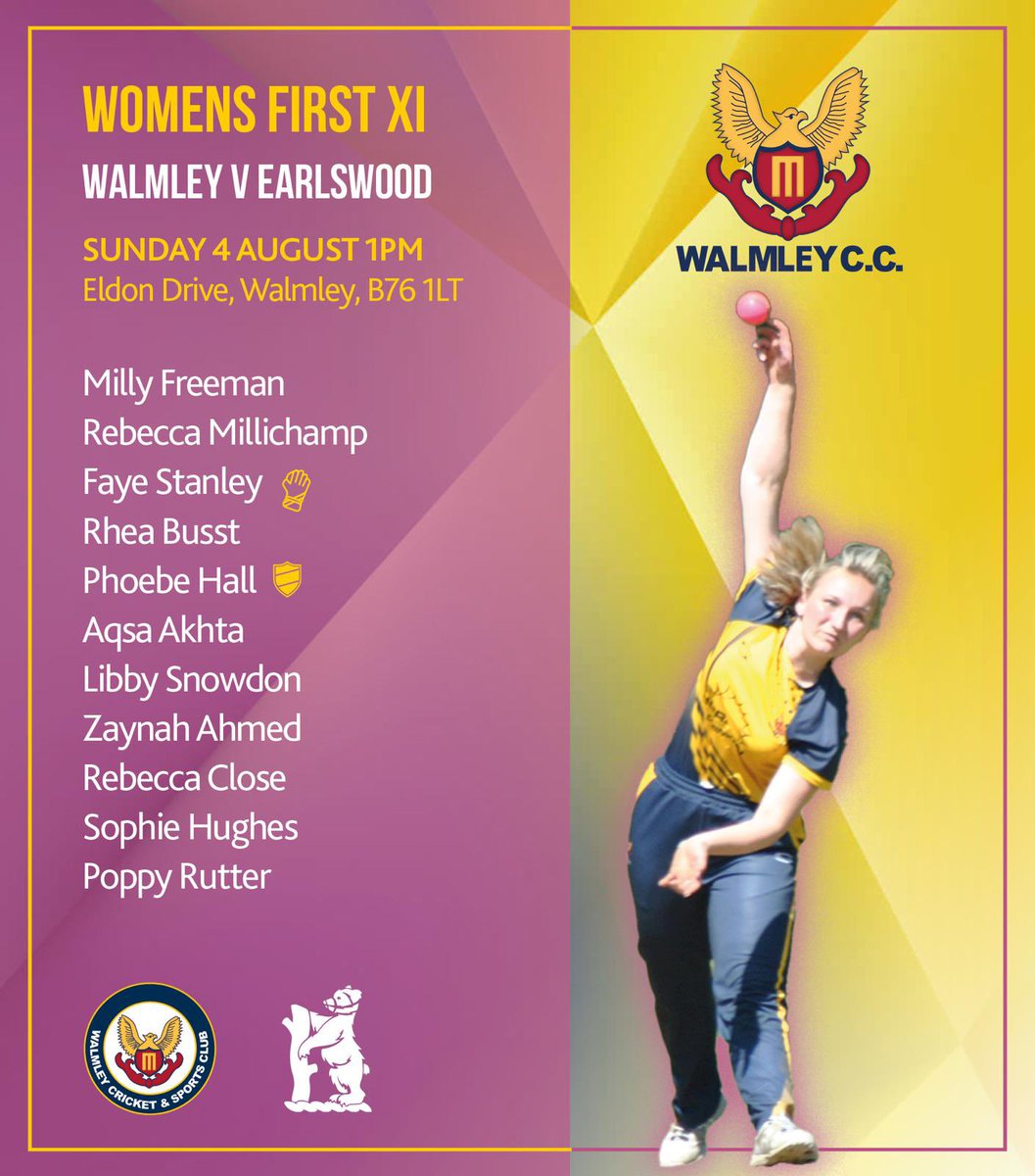 Walmley CC Ladies tweet media