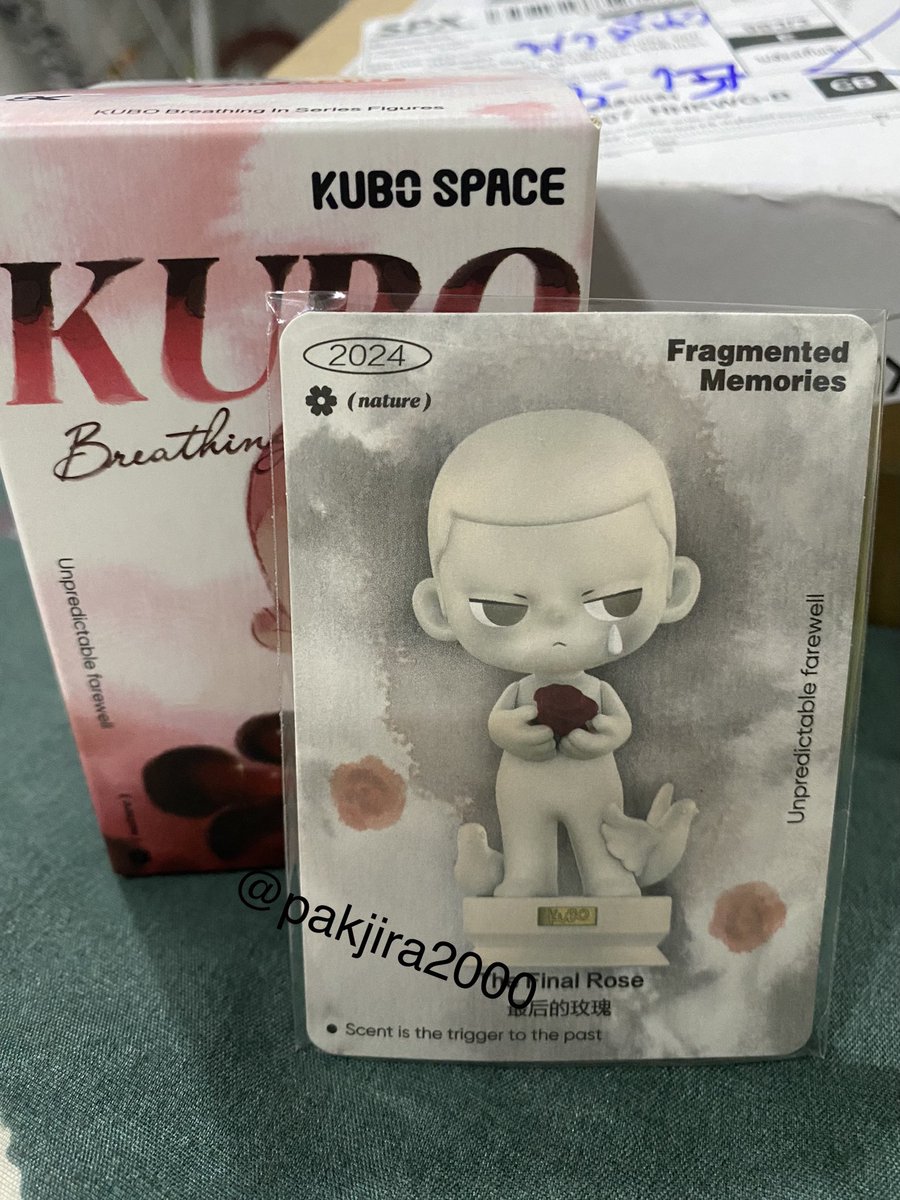 pakjira2000's tweet photo. ส่งต่อน้อง #kubo final rose  450 รส

 ชกอย่างเดียว ยังไม่แกะซองคับบ 
 นัดรับ mrt พระราม9 ได้ค่า
#ตลาดนัดkubo #kubo #POPMARTTH #arttoy #popmart #ตลาดนัดกล่องสุ่ม #ตลาดนัดPOPMART #กล่องสุ่ม #ตลาดนัดpopmart #popmart  #ตลาดนัดarttoy #kubospace https://t.co/cRzWKVVO9O