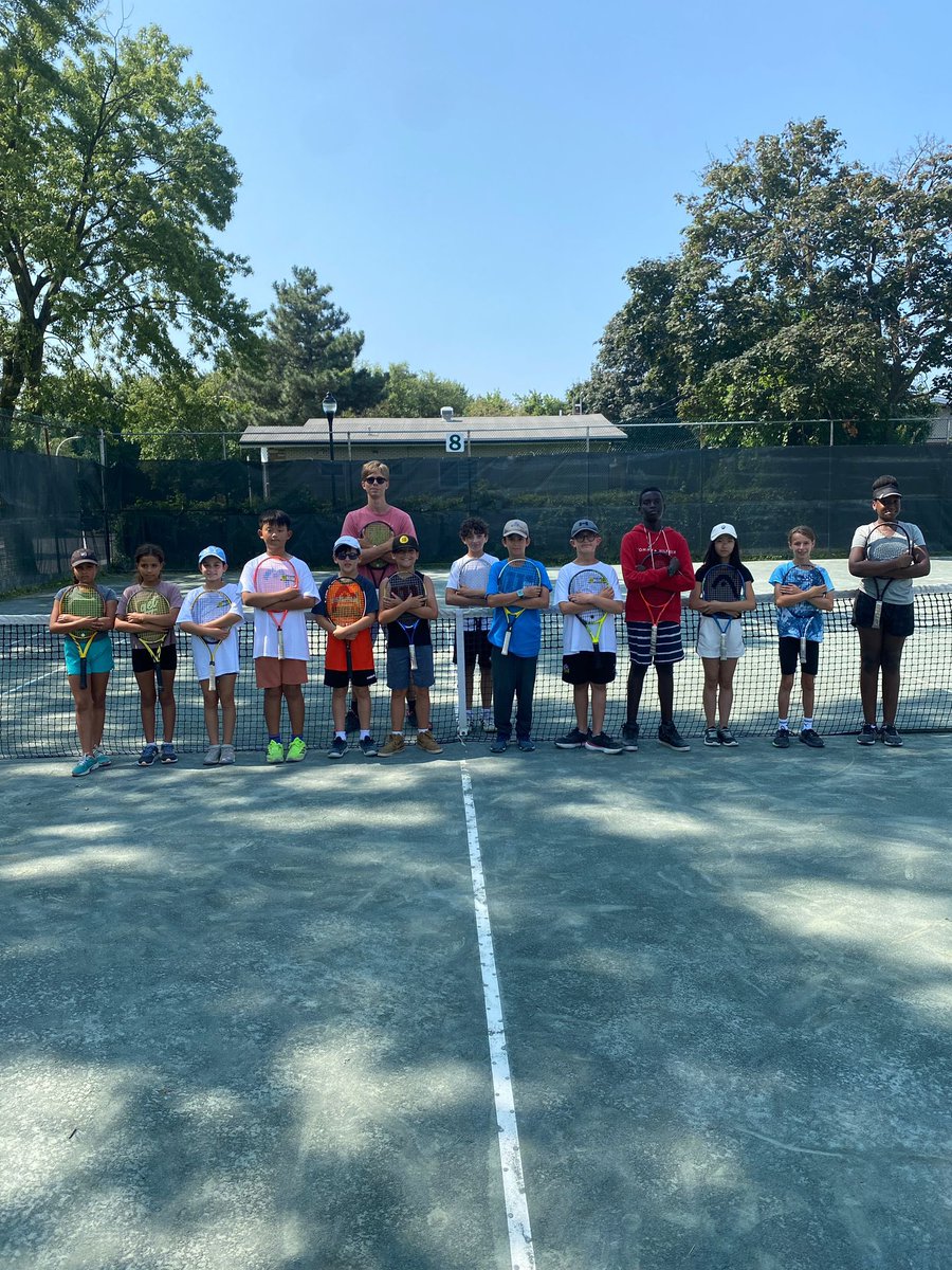 ATPSTSPA's tweet photo. CSL Tennis Club recreational camp, Week 6 / Camp Récréatif du Club de Tennis CSL, Semaine 6
#TSPA #ATPS #ATPSTSPA #MontrealTennisCamp #CampDeTennisDeMontreal https://t.co/gWlhDNhvgT