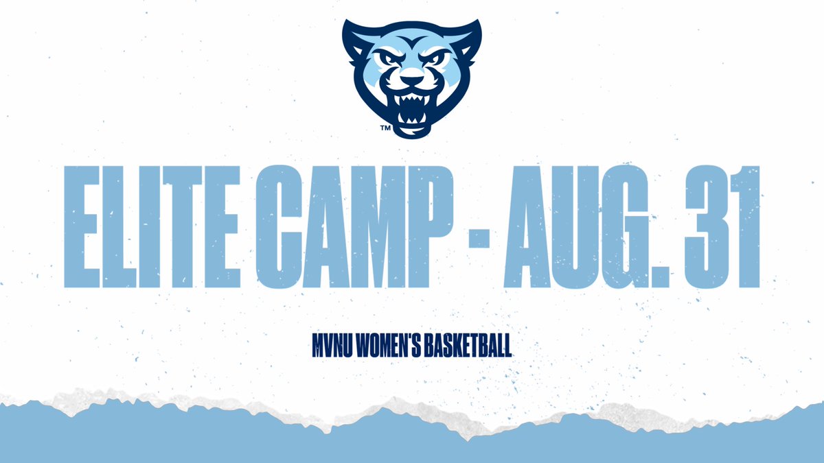 Our Elite Camp in Ariel Arena is set to take place on August 31 for grades 8-12! 

Additional information as well as registration and QR code can be found here: mvnucougars.com/Camps

We hope to see you there!