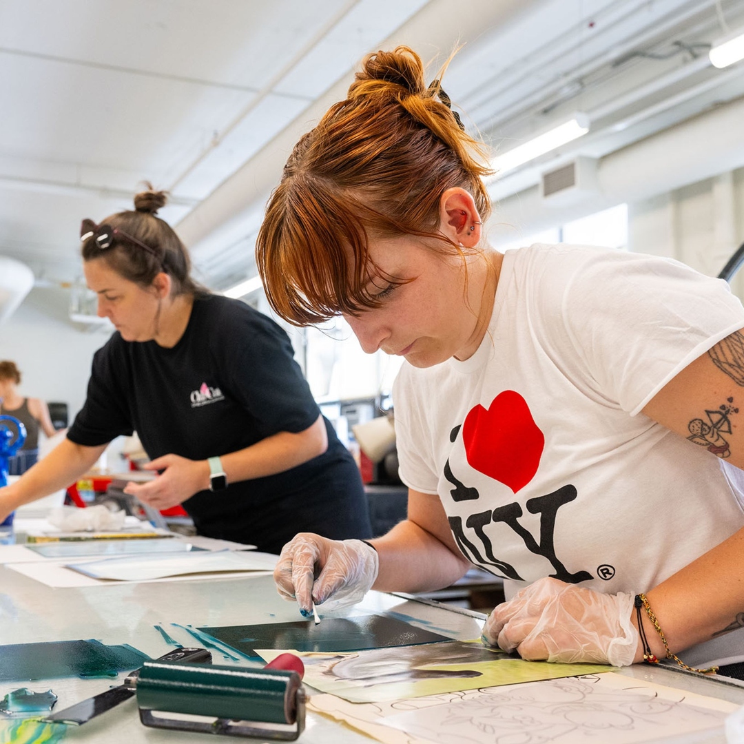 BU’s campus in the summer is many things, but empty isn’t one of them! Take, for example, Summer Studios. In July, <a href="/BUVisualArts/">BU School of Visual Arts</a> MA Art Education online graduate students come to Boston for hands-on, process-oriented instruction within a supportive environment.

📸 Cydney Scott