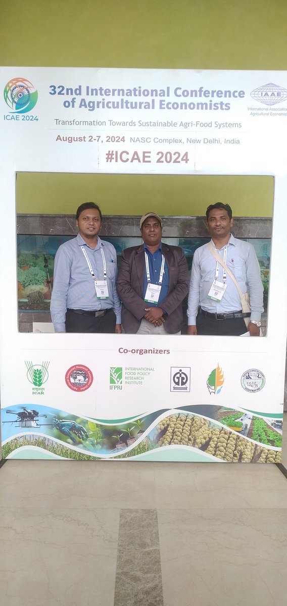 Sendhil Ramadas (@sendhil_ramadas) on Twitter photo Elated to be a part of the IARTC-sponsored pre-conference workshop and present a paper on the Impact of Climate Heterogeneity on India’s Agricultural GDP: Food Security Implications authored with <a href="/BalajiSJ2/">Balaji SJ</a> at #icae2024 Thanks to Prof. Gopinath for the invitation
<a href="/IAAEAgEcon/">Int. Association of Agricultural Economists</a> Elated to be a part of the IARTC-sponsored pre-conference workshop and present a paper on the Impact of Climate Heterogeneity on India’s Agricultural GDP: Food Security Implications authored with <a href="/BalajiSJ2/">Balaji SJ</a> at #icae2024 Thanks to Prof. Gopinath for the invitation
<a href="/IAAEAgEcon/">Int. Association of Agricultural Economists</a>