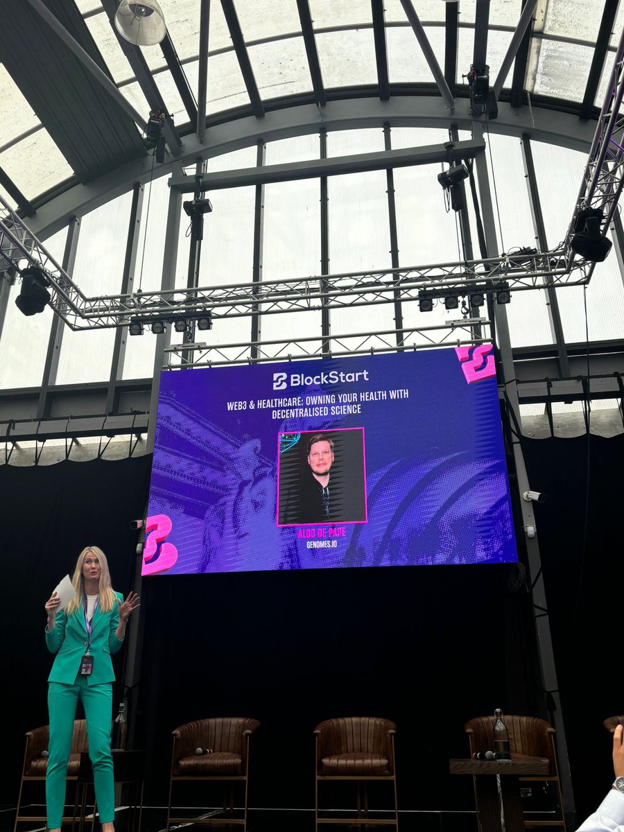 Genomes.io 🧬 Genomes.eth (@genomesdao) on Twitter photo A big 🙏<a href="/BlockStartScot/">BlockStart Scotland</a> for organising an amazing event! 💪 🚀
We loved exchanging ideas on owning your health, the cybersecurity of your #DNA and how we’ll help all those victimised by hacks over the past year! 🧬
A $GENOME future is now. Join us! A big 🙏<a href="/BlockStartScot/">BlockStart Scotland</a> for organising an amazing event! 💪 🚀
We loved exchanging ideas on owning your health, the cybersecurity of your #DNA and how we’ll help all those victimised by hacks over the past year! 🧬
A $GENOME future is now. Join us!