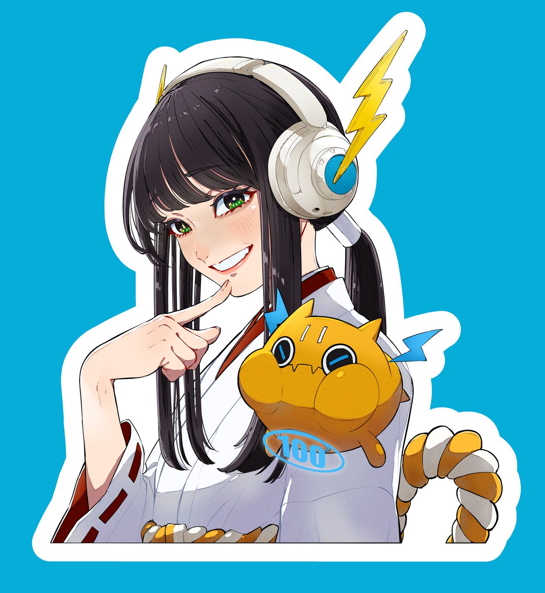 kiri__1007's tweet photo. ステッカー作るか。 https://t.co/dAPRNZttvH