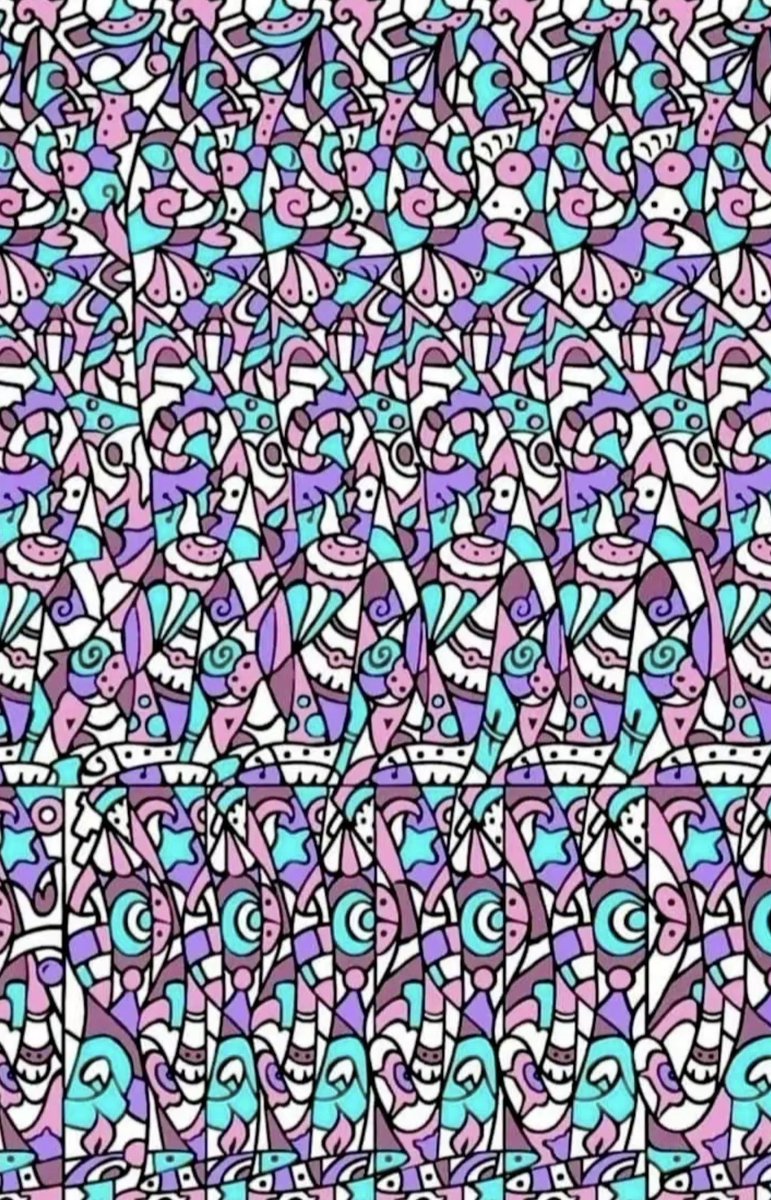 For players struggling to see these here is an Easy one … Tonight’s  #3d #stereoscope #magiceye  !!. Who will be #firstin and #topten . PLEASE PUT #magiceye in your replies. #friday  #goodluck  please repost so others can play along 🙏 JUST A BIT OF FUN ..