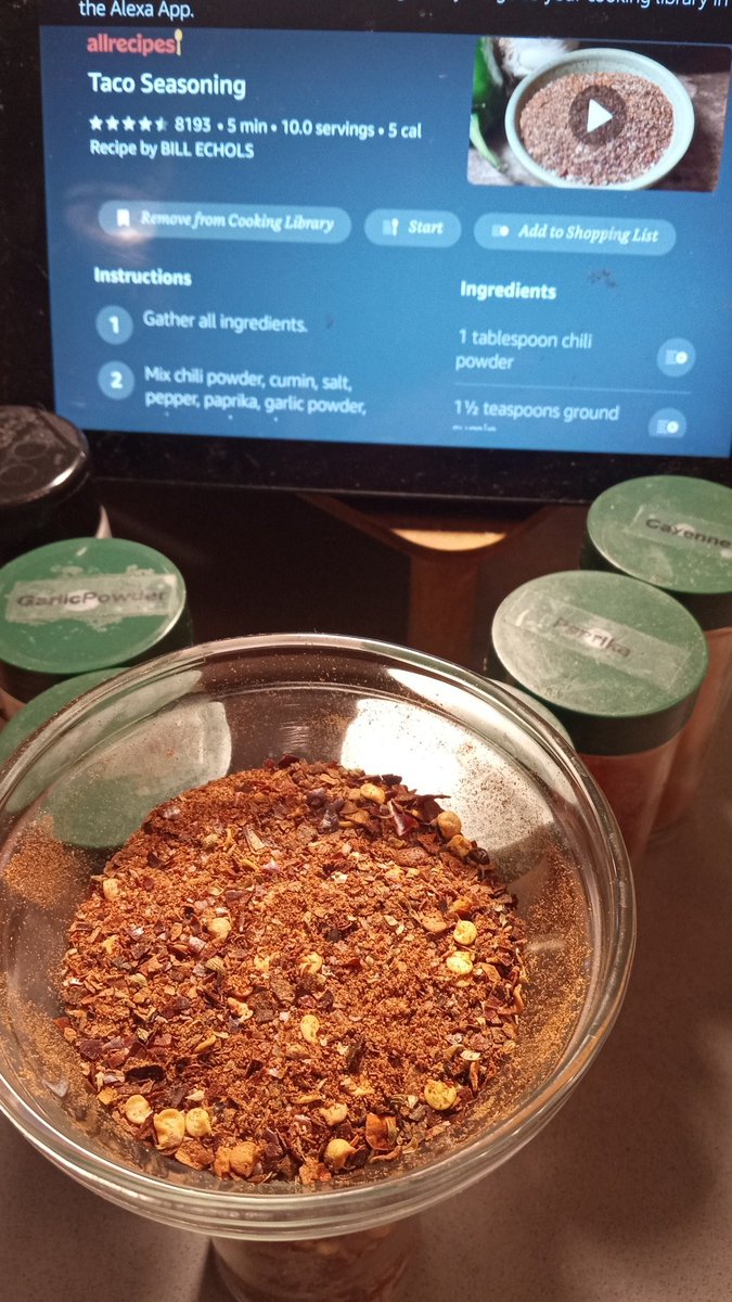 MissJawlz's tweet photo. ๐ฎIt's Taco Friday ๐ฎ
๐ดBecause tacos aren't the boss of me ๐ฎ I'll eat them when I want to...
๐๐
I love having @alexa99 Echo Show in my kitchen for recipes. You can create a cooking library, watch videos, play music... It's cool
#JuliasKitchen https://t.co/kttO3TWDaS