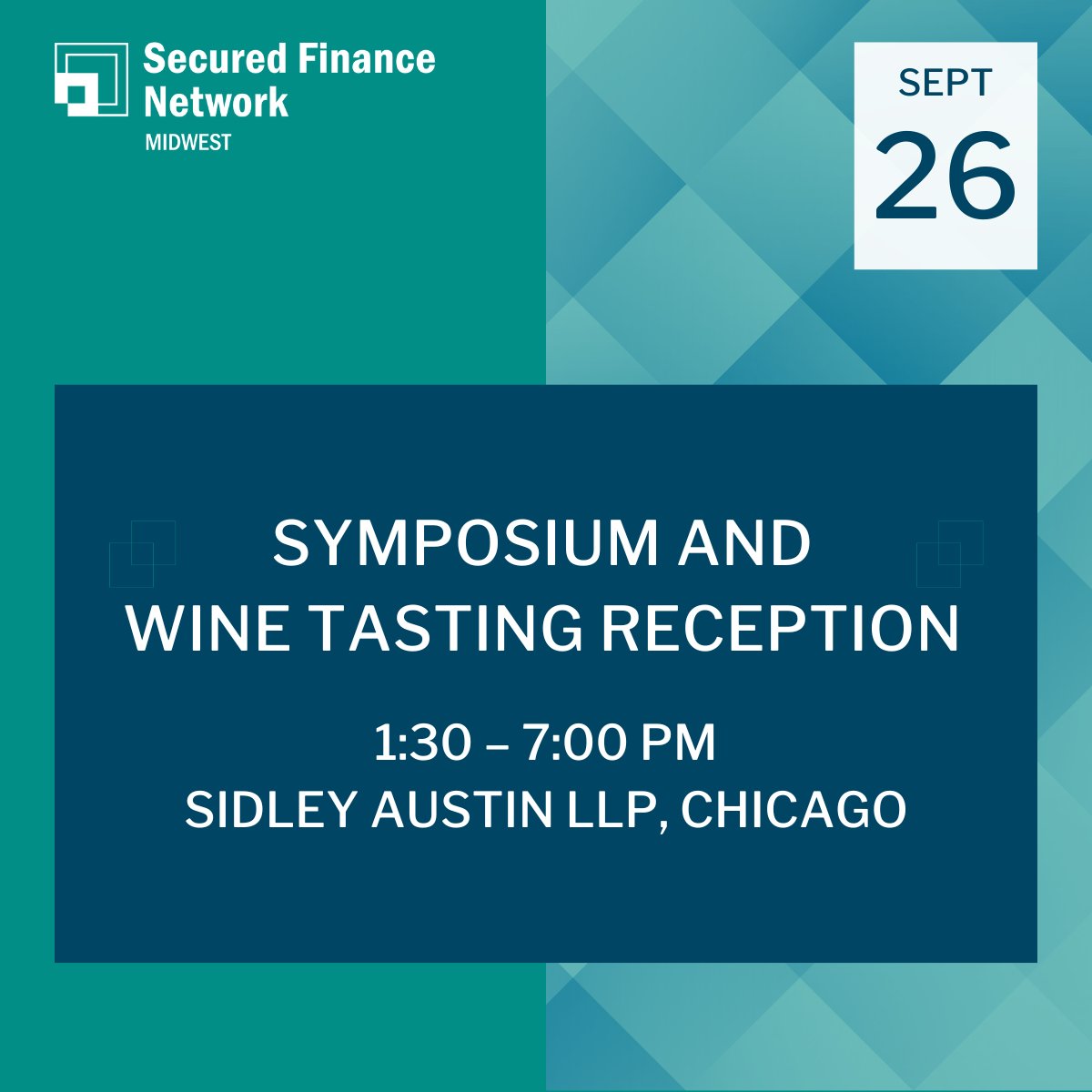 The SFNet Midwest Symposium is back! Join us on Thursday, September 26th for the premier education and networking event of the year.  Stay after the Symposium for the Wine Tasting Reception.

Register here: community.sfnet.com/midwestchapter…