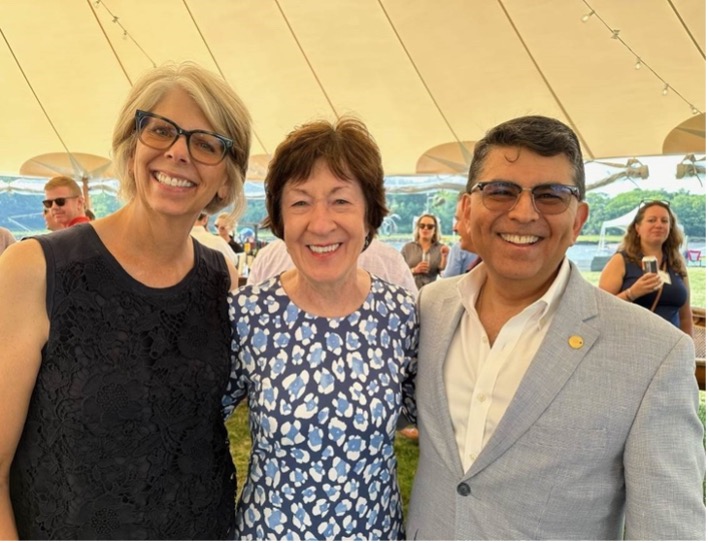 .<a href="/Pathologists/">CAPathologists</a> Governor and former <a href="/CAPFndn/">CAP Foundation</a> Board President Guillermo G. Martinez-Torres, MD, FCAP, and US Sen. Susan Collins (R-ME) pose for a photo at an event in Maine in July. They discussed the Food and Drug Administration’s laboratory-developed test rule and the VALID Act.
