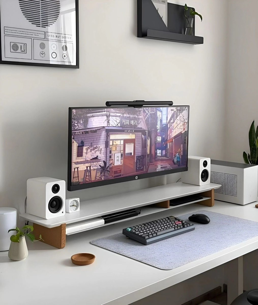 Today's Fancy Desktop Setup #HomeOffice #Workspace #DesignOffice #DeskSetup instagram.com/p/CuCwS3YtsfP/