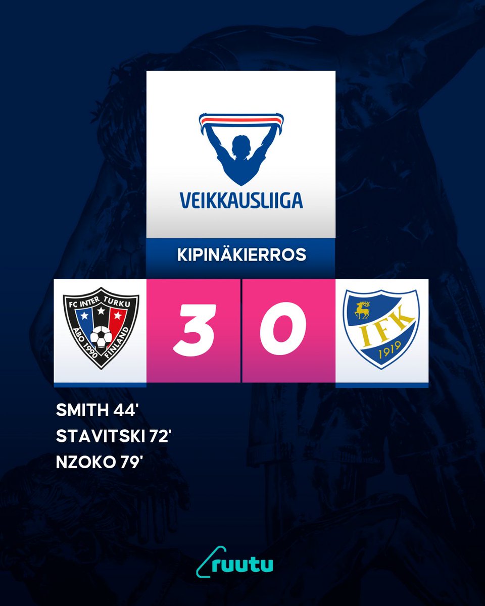 Veikkausliiga's tweet photo. FC Inter vie lopulta tämän pelin varsin selkein lukemin ja nousee jo kahden pisteen päähän kuudennesta sijasta ja Mestaruussarjan paikasta.

#Veikkausliiga #INTIFKM https://t.co/fmfKN1Gp0O