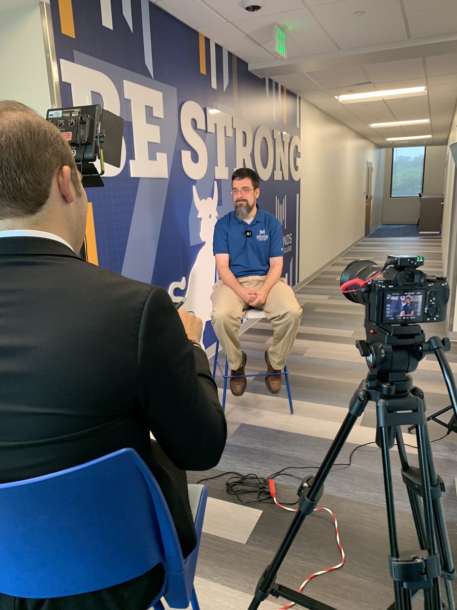 MidlandsTech's tweet photo. What a morning 🚀🧠! We took a deeper dive into the spaceflight team’s shared moments of resilience, camaraderie, and scientific advancement. We can’t wait to share their perspectives as they progress toward the launch date this fall. Here’s a BTS look until then 👀 🎥. https://t.co/dZ4Rg0WfR3