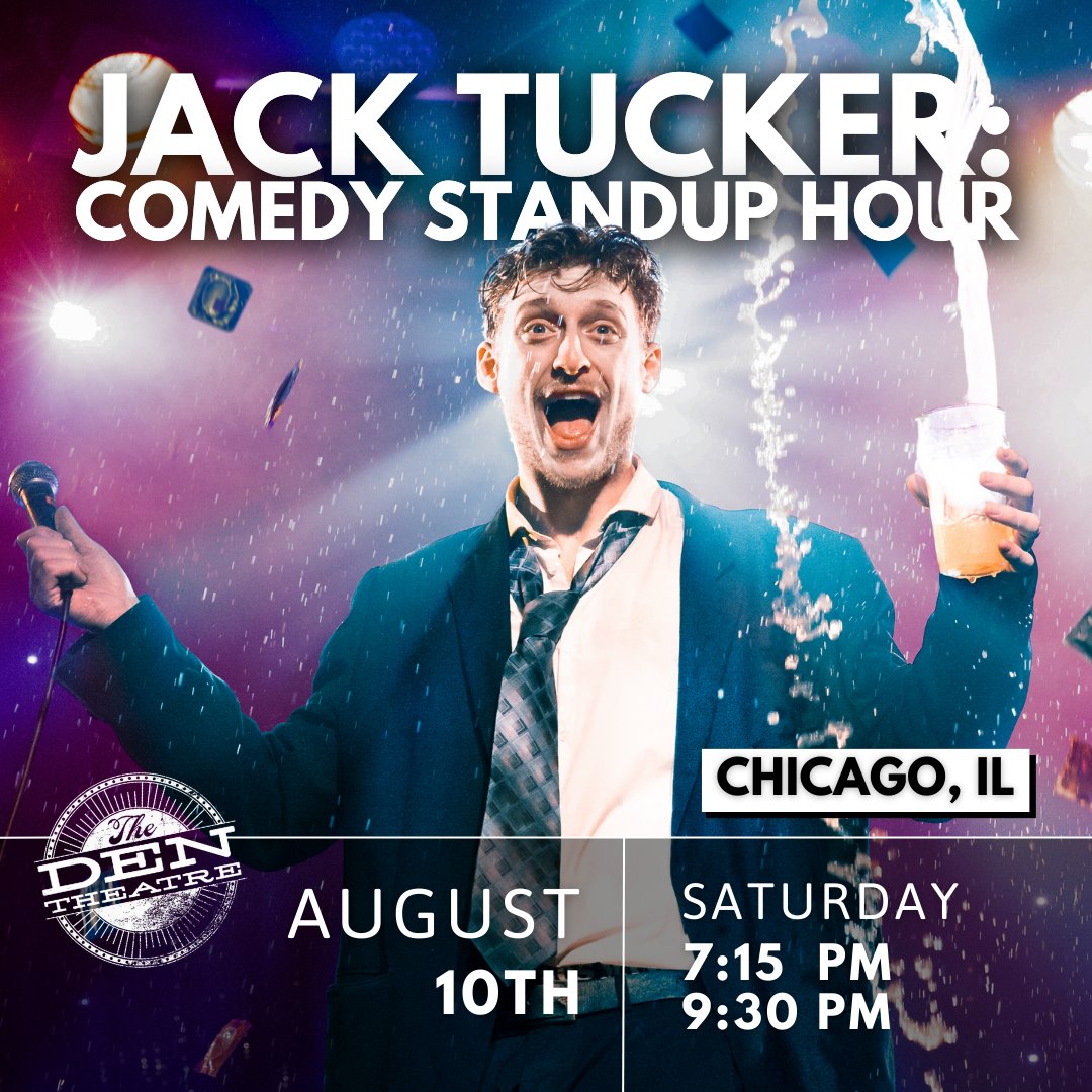 The one and only Jack Tucker is coming to The Den Theatre next week ✨🎤

🎟️ l8r.it/SsPE