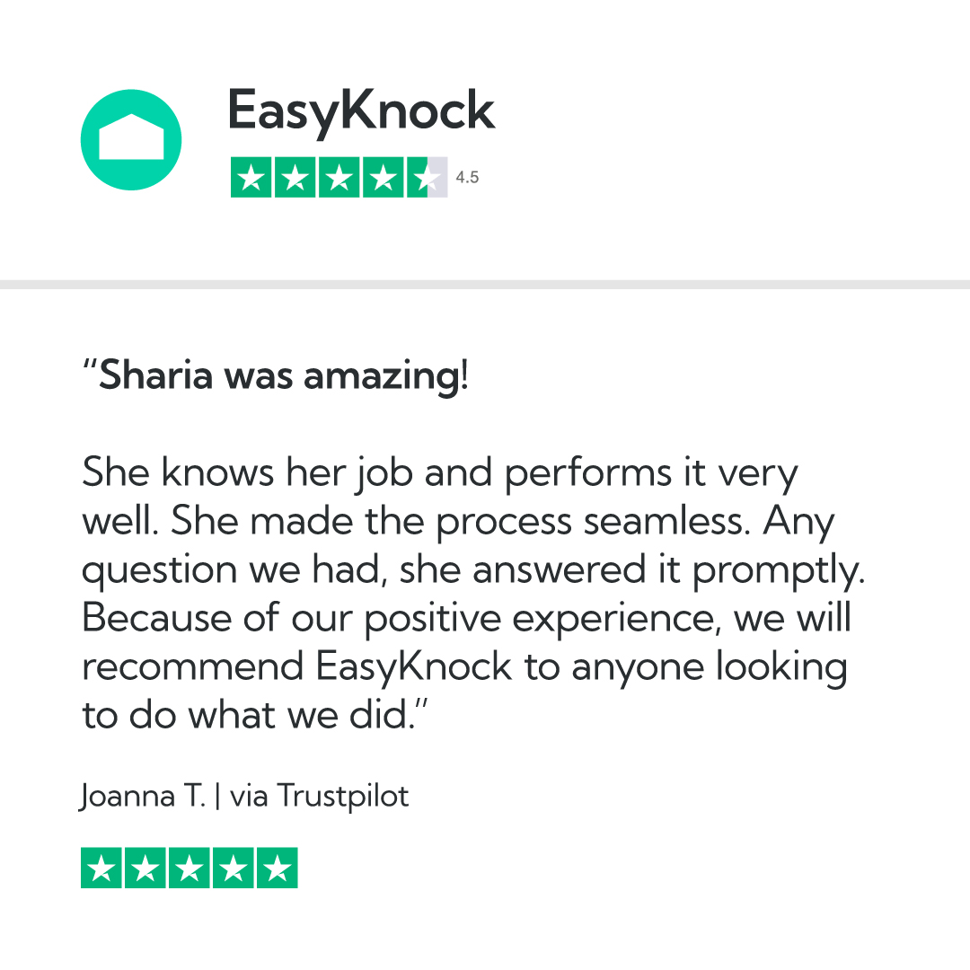 Another great testimonial from another great customer. Thank you, Shariah!