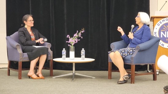 Recently, <a href="/NEHchair/">NEH Chair</a> Lowe hosted a fireside chat with Arati Prabhakar, Director of the White House Office of Science and Technology Policy (<a href="/WHOSTP/">White House Office of Science & Technology Policy</a>) on Artificial Intelligence (#AI) and the #humanities.
 
Watch online: youtube.com/live/7jJxUY1NY…