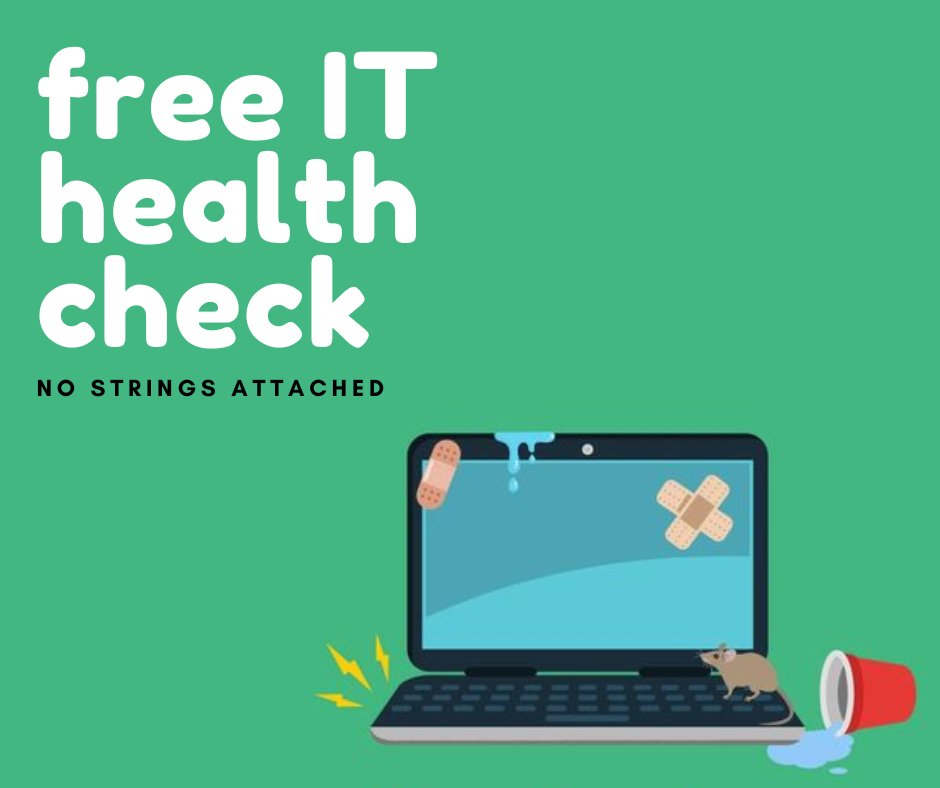 simplytechsolut's tweet photo. Is your IT holding you back at work? We offer free health checks for devices, cyber security, networks, backups and more. ❤️🩹
Get a free health check. No strings attached. https://t.co/f7m9SW1ZzQ