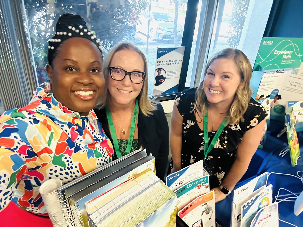Indispeaknteach's tweet photo. Excited to be speaking at the SVeF math summit at Santa Clara County DOE! Let's come together to discuss equity in education for all students. Can't wait to share ideas and inspire change. #SVeFMathSummit #drindiawhite #equity #savvas #math #teachers #students #k12 #Education https://t.co/CGicBLwAVO