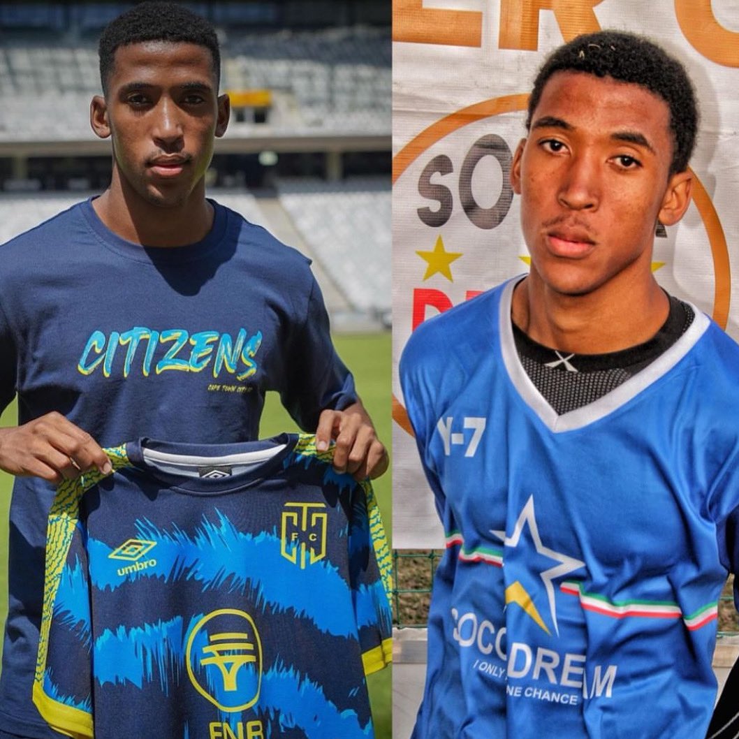 Prince_Aris's tweet photo. From Socca Dream International Trials to PSL at Cape Town City, nothing is impossible🔥

#soccer #football #footballer #soccerlife https://t.co/aNfdDhiZ8M