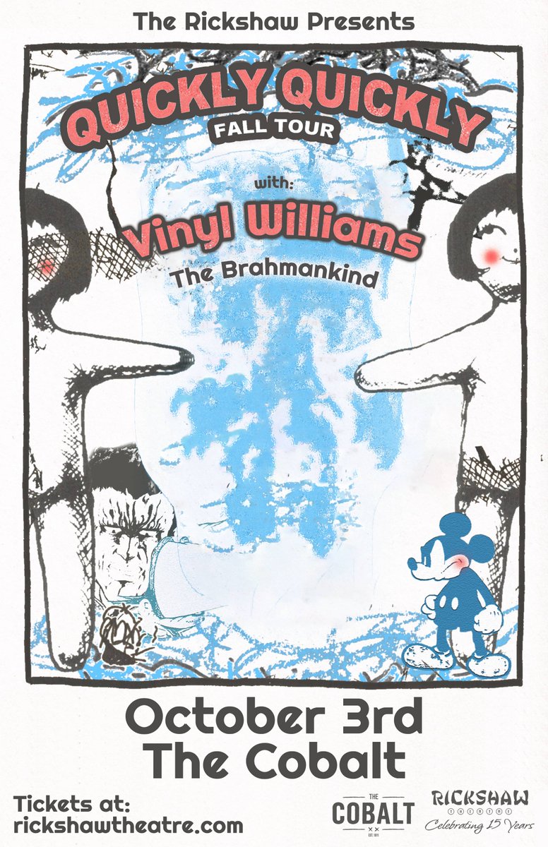Rickshaw Theatre (@rickshawtheatre) on Twitter photo SUPPORT ADDED - THE BRAHMANKIND
We're excited to announce that Vancouver's own Brahmankind will be opening for <a href="/quicklyquickly_/">graham</a> & <a href="/vinylwilliams/">Vinyl Williams</a> on October 3rd at <a href="/TheCobalt_van/">The Cobalt</a>.⚡
TIX: bit.ly/3SeQw56
RSVP: bit.ly/3LzDVFS
Presented by The Rickshaw. SUPPORT ADDED - THE BRAHMANKIND
We're excited to announce that Vancouver's own Brahmankind will be opening for <a href="/quicklyquickly_/">graham</a> & <a href="/vinylwilliams/">Vinyl Williams</a> on October 3rd at <a href="/TheCobalt_van/">The Cobalt</a>.⚡
TIX: bit.ly/3SeQw56
RSVP: bit.ly/3LzDVFS
Presented by The Rickshaw.