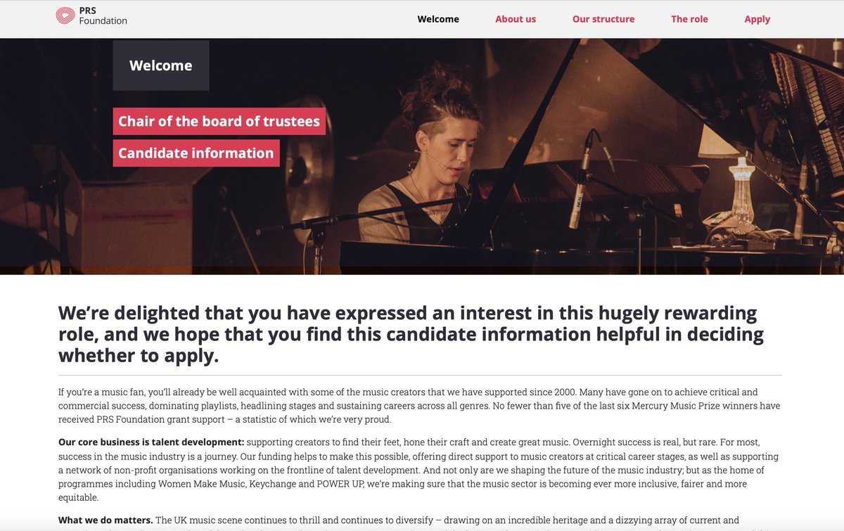Joe (@joe_frankland) on Twitter photo We're looking for a new Chair to drive forward <a href="/PRSFoundation/">PRS Foundation</a>'s mission as we approach our 25th anniversary. If you're passionate about new music & talent development and have a deep understanding of good governance & diversifying income streams, apply: bit.ly/PRSFchair2024 We're looking for a new Chair to drive forward <a href="/PRSFoundation/">PRS Foundation</a>'s mission as we approach our 25th anniversary. If you're passionate about new music & talent development and have a deep understanding of good governance & diversifying income streams, apply: bit.ly/PRSFchair2024