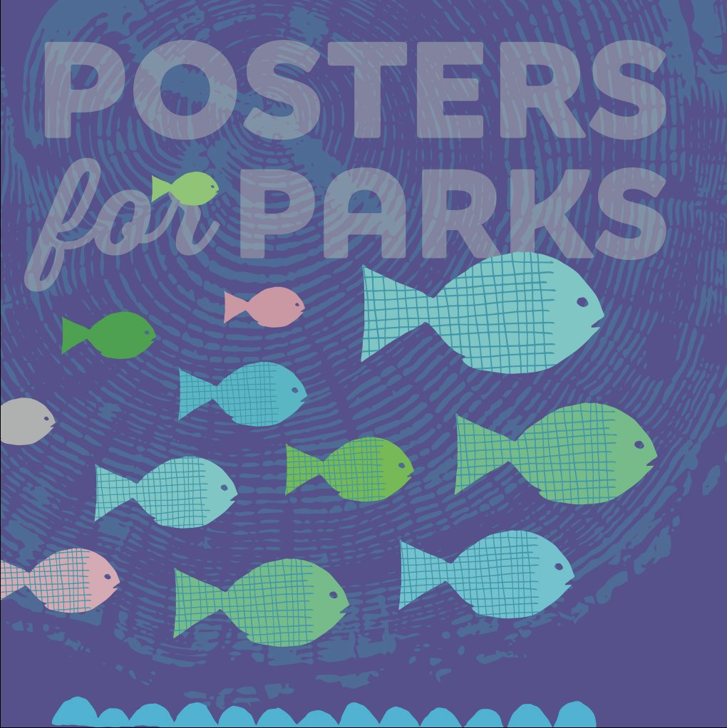 11 weeks left until the Posters for Parks Showcase! Artist previews kick off Monday, August 5th. Follow us on Facebook or Instagram to learn more about the incredible talent participating in this year’s event! 
💙🐟 @lovemplsparks