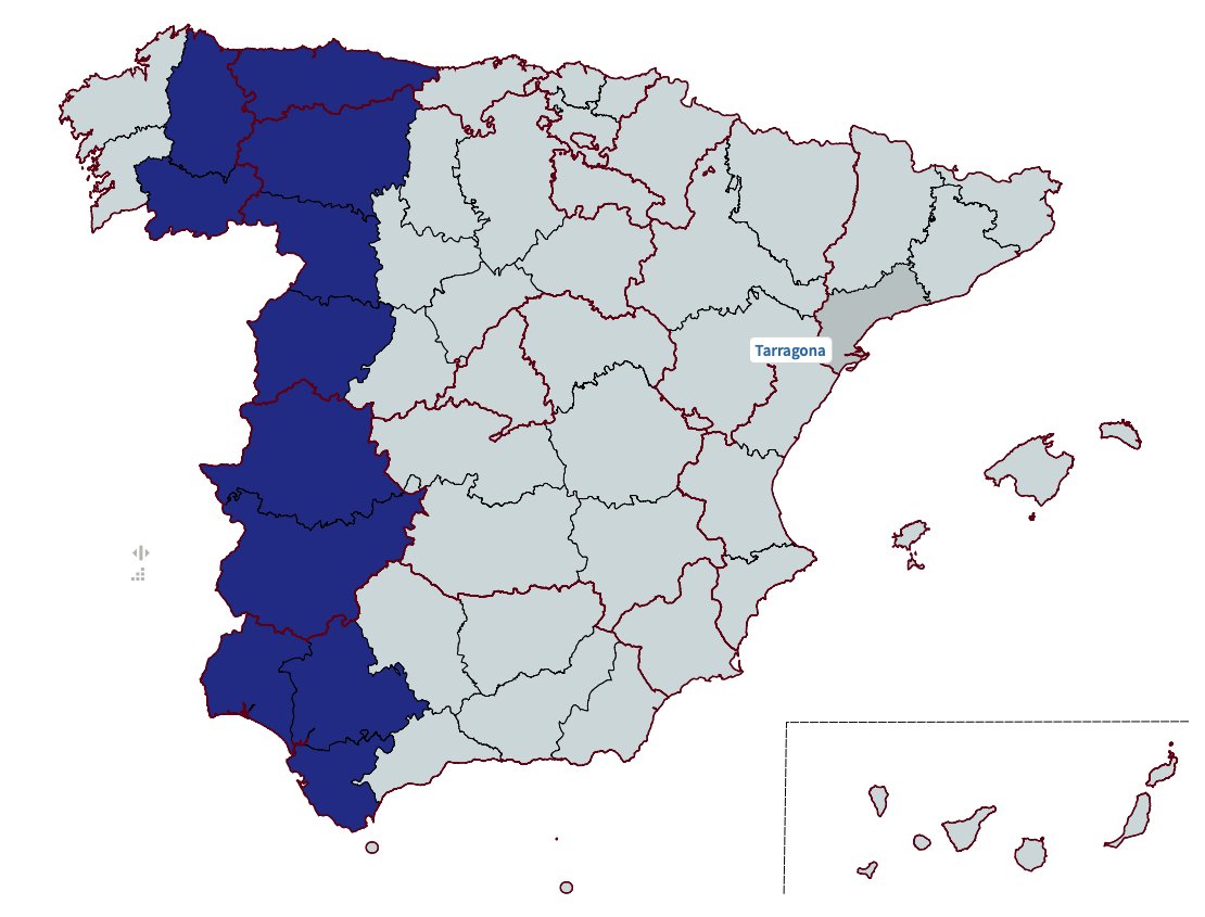 La España que necesitamos industrializar es la siguiente, porqué?
-Envejecimiento. Tenemos provincias con población muy envejecida, como es el caso de Lugo, Zamora, León y Ourense.
-Tenemos problemas de despoblación, como en Asturias, Lugo, Ourense, Zamora, León, Salamanca.