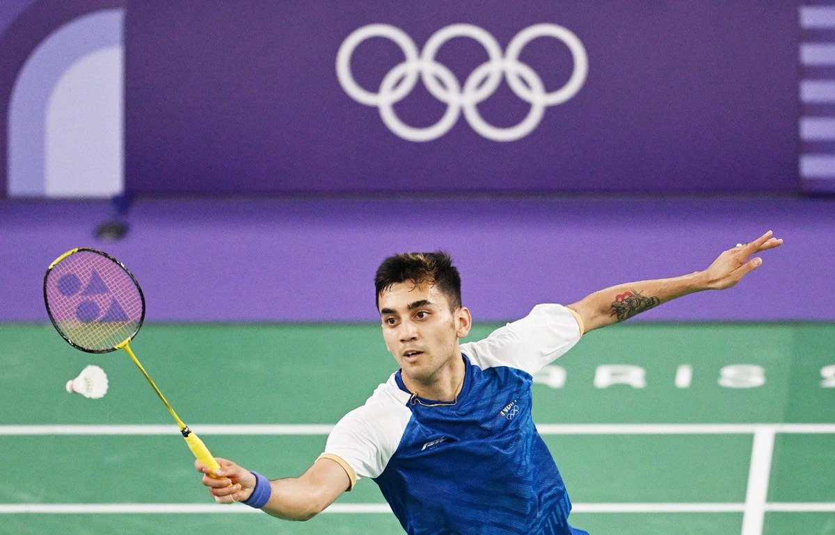 👏👏👏#LakshyaSen becomes the 1st Indian shuttler to reach the Semifinals at the Olympics
In an incredible match, Lakshya defeats World Rank 11 Chou Tien Chen with a score of 19-21, 21-15, 21-12. 
India is proud of this achievement.
Congratulations to <a href="/himantabiswa/">Himanta Biswa Sarma</a> President BAI.