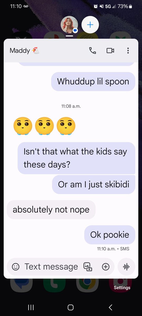 Just trying to be all riz but apparently I'm just sus