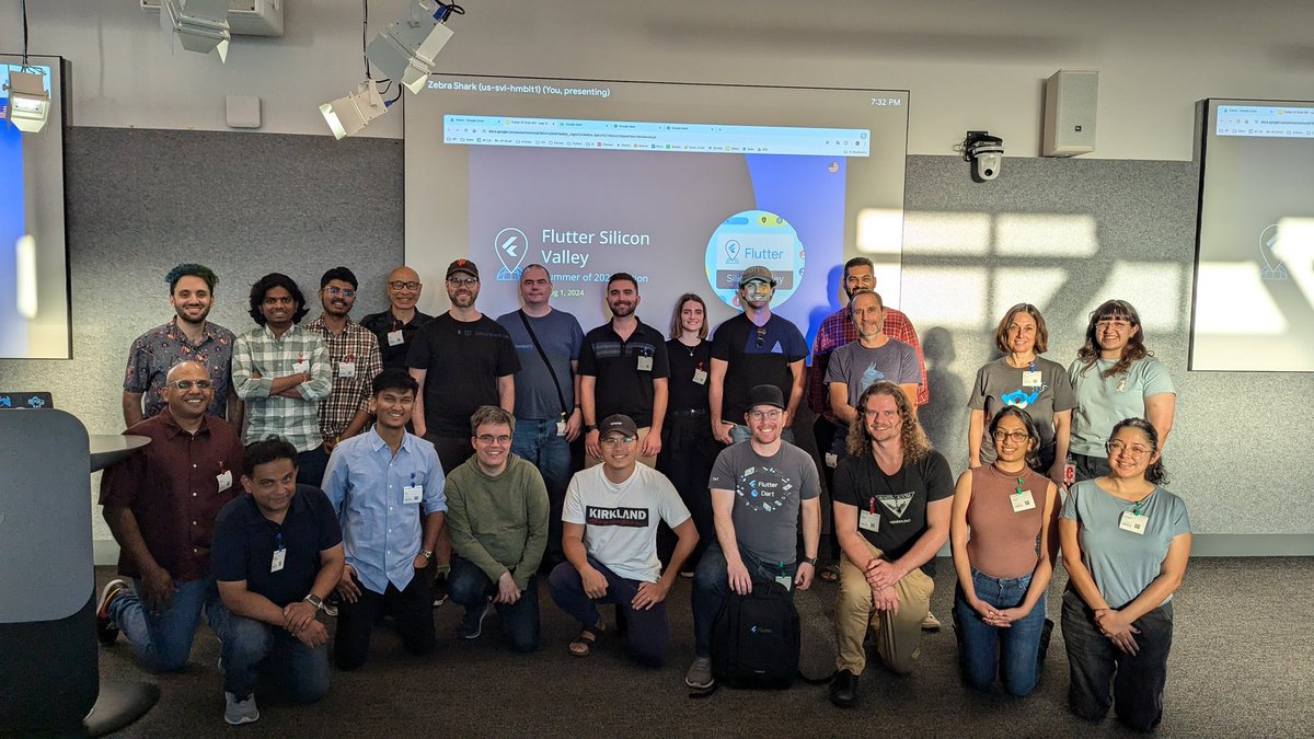 SVFlutter's tweet image. Thanks to everyone who joined us for our Summer of 2024 edition.
It was so great to see many new comers to @FlutterDev. We hope to hear from you at the next event in October.
Spl. thanks to our awesome speakers for some of the best talks we have had so far
