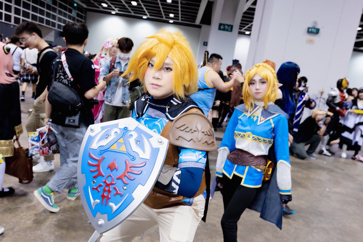 necosplay's tweet photo. ACGHK 2024 Day3 場照
——
Princess Zelda &amp; Link from the legend of Zelda: tears of the kingdom

Link：66.rabbit

📸： deon.portraitlab

・ﾟ＋.｡.:✽・ﾟ＋.｡.:✽・ﾟ＋.｡.:✽・ﾟ＋.｡.:✽・ﾟ＋

#princesszelda #tearsofthekingdom #acghk2024 #動漫節2024 #コスプレ #thelegendofzelda https://t.co/rPTgXhjHEu