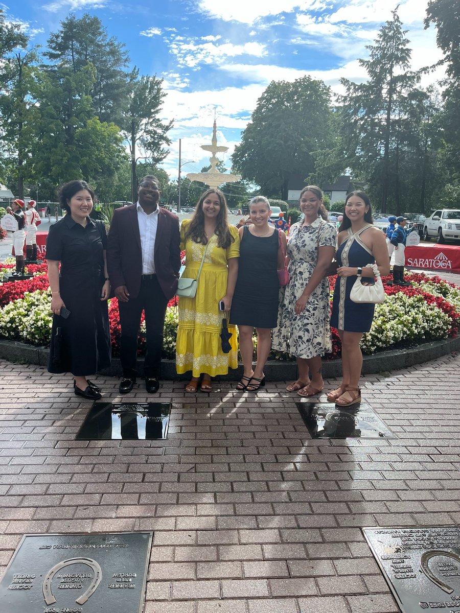 BarclayDamonLLP's tweet image. Last week, our #Albany office summer associates and their mentors attended the National Museum of Racing and the Saratoga Race Course. They celebrated the summer associates’ time at Barclay Damon and enjoyed a day at the races. #SummerAssociate #Mentor #Mentorship #SummerOuting