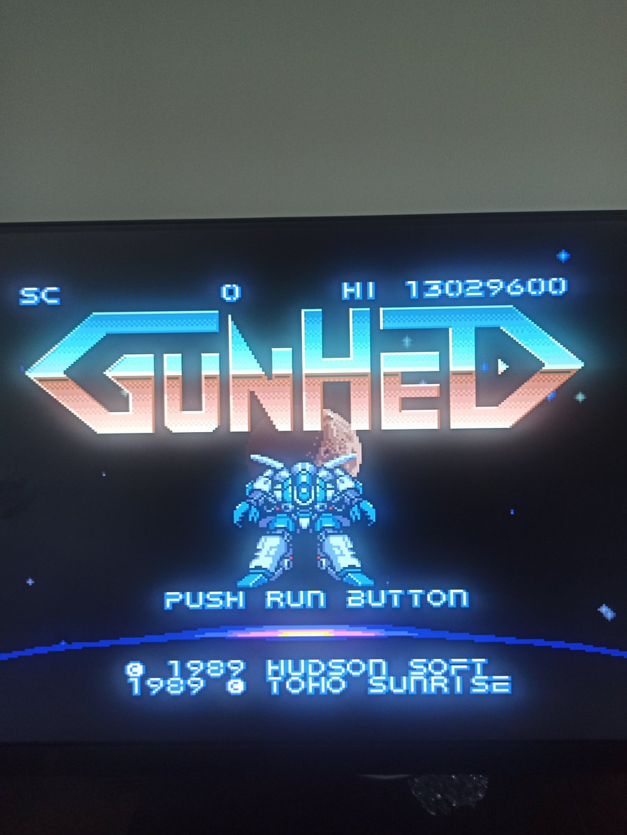 retrobro8's tweet image. Me ha dado fuerte con la #Coregrafx, y hoy ha caído 1cc del Gunhed/Blazing Lazers. Algo que me parecía imposible hasta hace poco pero que es relativamente asequible una vez te das cuenta de cómo conseguir los "instant respawn". Me encanta, todo un clásico de su generación.
#shmup
