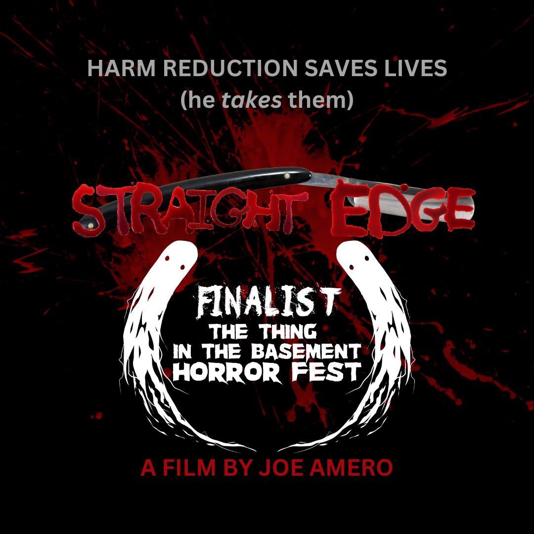 ‘Straight Edge’ is a Finalist for Best Feature Screenplay AND WINNER of Best Gore Screenplay <a href="/ThinginBasement/">Thing in the Basement</a> 
THANK YOU!!! 👻