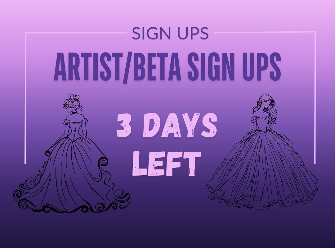 ◾𝐒𝐈𝐆𝐍 𝐔𝐏𝐒 𝐎𝐏𝐄𝐍◾

Calling all ARTISTS and BETAS, only 3 days left to sign up for the bsd wlw big bang!! 💜 

Do head over to our pinned tweet for the sign up forms!!

We can't wait to see you!!

#bsd #bsdwlwbigbang
