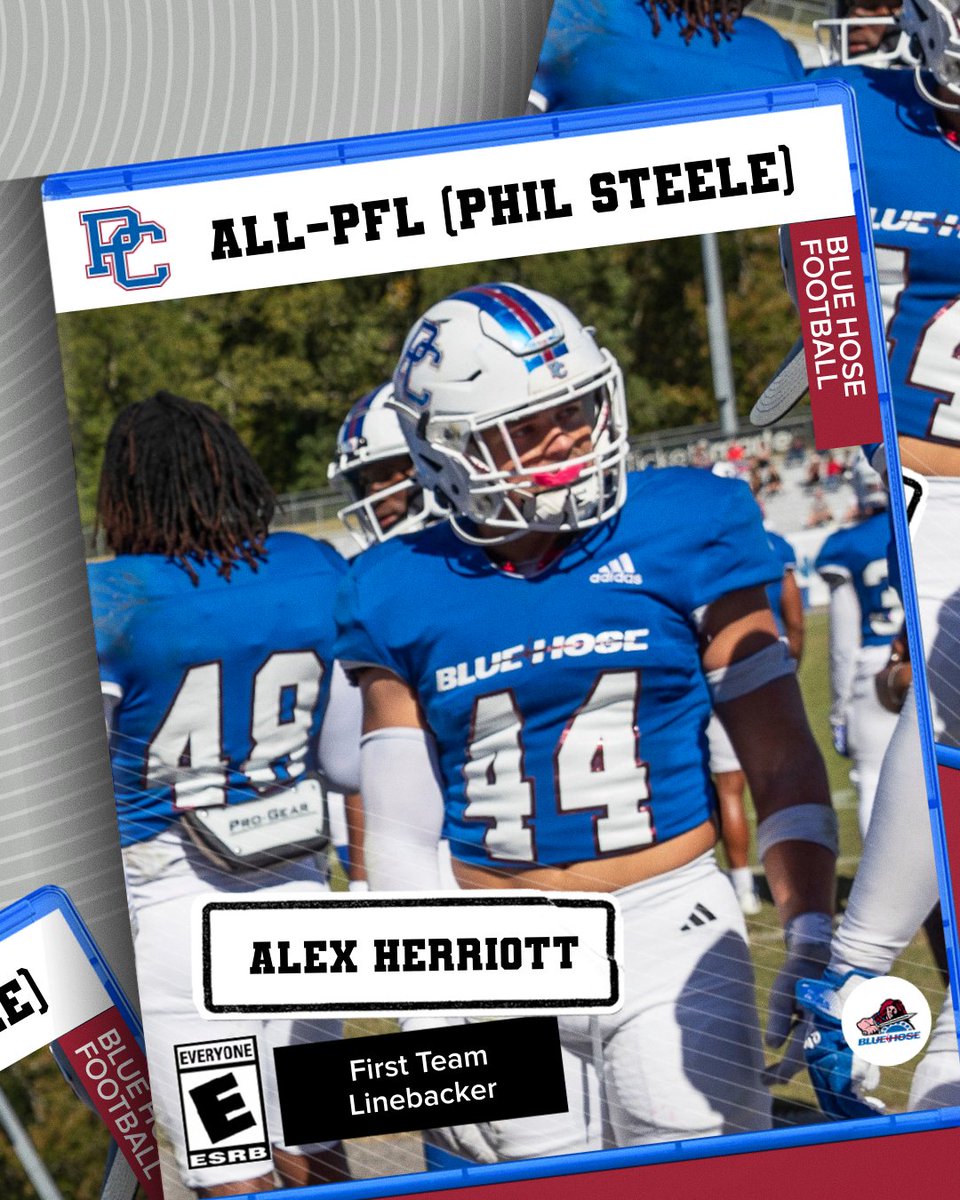 PC Football (@bluehosefb) on Twitter photo 𝚂𝙴𝚅𝙴𝙽 of 'em 🥵
<a href="/philsteele042/">Phil Steele</a> All-PFL accolades have the Blue Hose movin' on up! 🎮
🗞 - shorturl.at/FKH1y
#PullTheRope 𝚂𝙴𝚅𝙴𝙽 of 'em 🥵
<a href="/philsteele042/">Phil Steele</a> All-PFL accolades have the Blue Hose movin' on up! 🎮
🗞 - shorturl.at/FKH1y
#PullTheRope