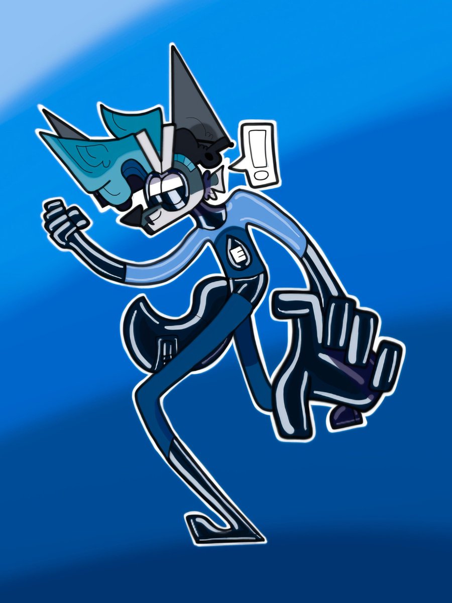 Elastik!
Your local stretchy superhero fox :3
