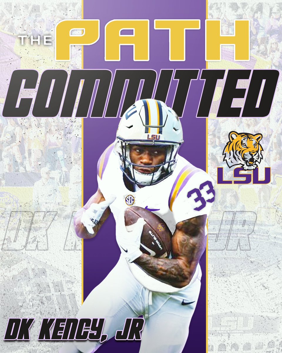 From Happy Valley to Death Valley. Back in the Boot! <a href="/LSUfootball/">LSU Football</a>