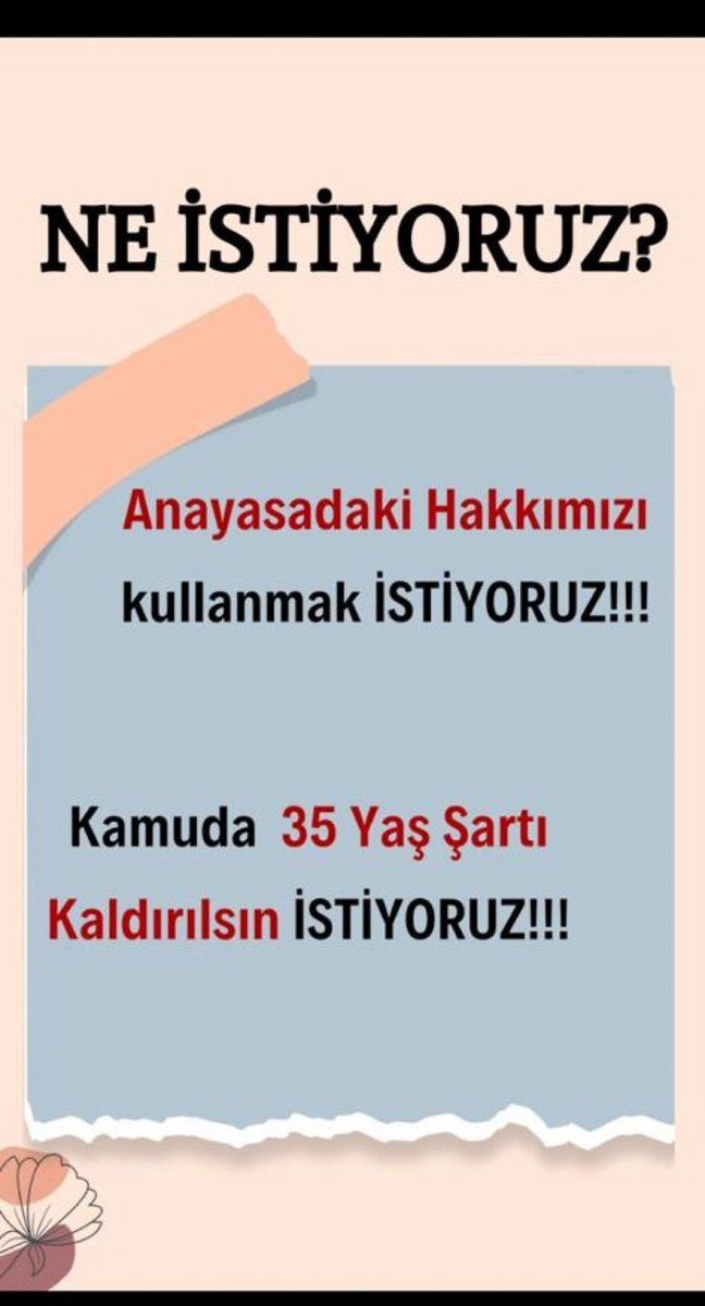 <a href="/ahinDENZ6/">Kamuda 35 yaş mağdurları platformu</a> <a href="/efkanala/">Efkan Âlâ</a> <a href="/gamzetascier/">Gamze Şengel TAŞCIER</a> <a href="/akbasogluemin/">Av. M.Emin AKBAŞOĞLU 🇹🇷</a> <a href="/avabdullahguler/">Abdullah Güler</a> <a href="/leylasahinusta/">Dr. Leyla Şahin Usta 🇹🇷</a>