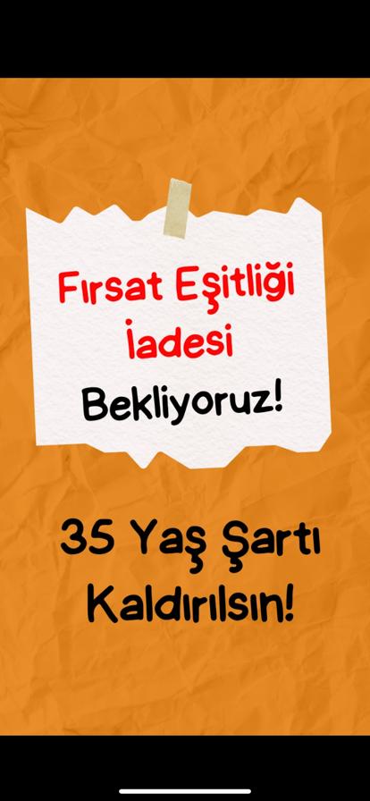 <a href="/ahinDENZ6/">Kamuda 35 yaş mağdurları platformu</a> <a href="/efkanala/">Efkan Âlâ</a> <a href="/gamzetascier/">Gamze ŞENGEL TAŞCIER</a> <a href="/akbasogluemin/">Av. M.Emin AKBAŞOĞLU 🇹🇷</a> <a href="/avabdullahguler/">Abdullah Güler</a> <a href="/leylasahinusta/">Dr. Leyla Şahin Usta 🇹🇷</a> Gelir uzman yardımcılığı, müfettişlik, denetmen yardımcılığı kadroları yaş şartından sebep boş kaldı. İşi layıkıyla yapabilecek yetenekli mezunlar yaş şartına takılmış durumda.