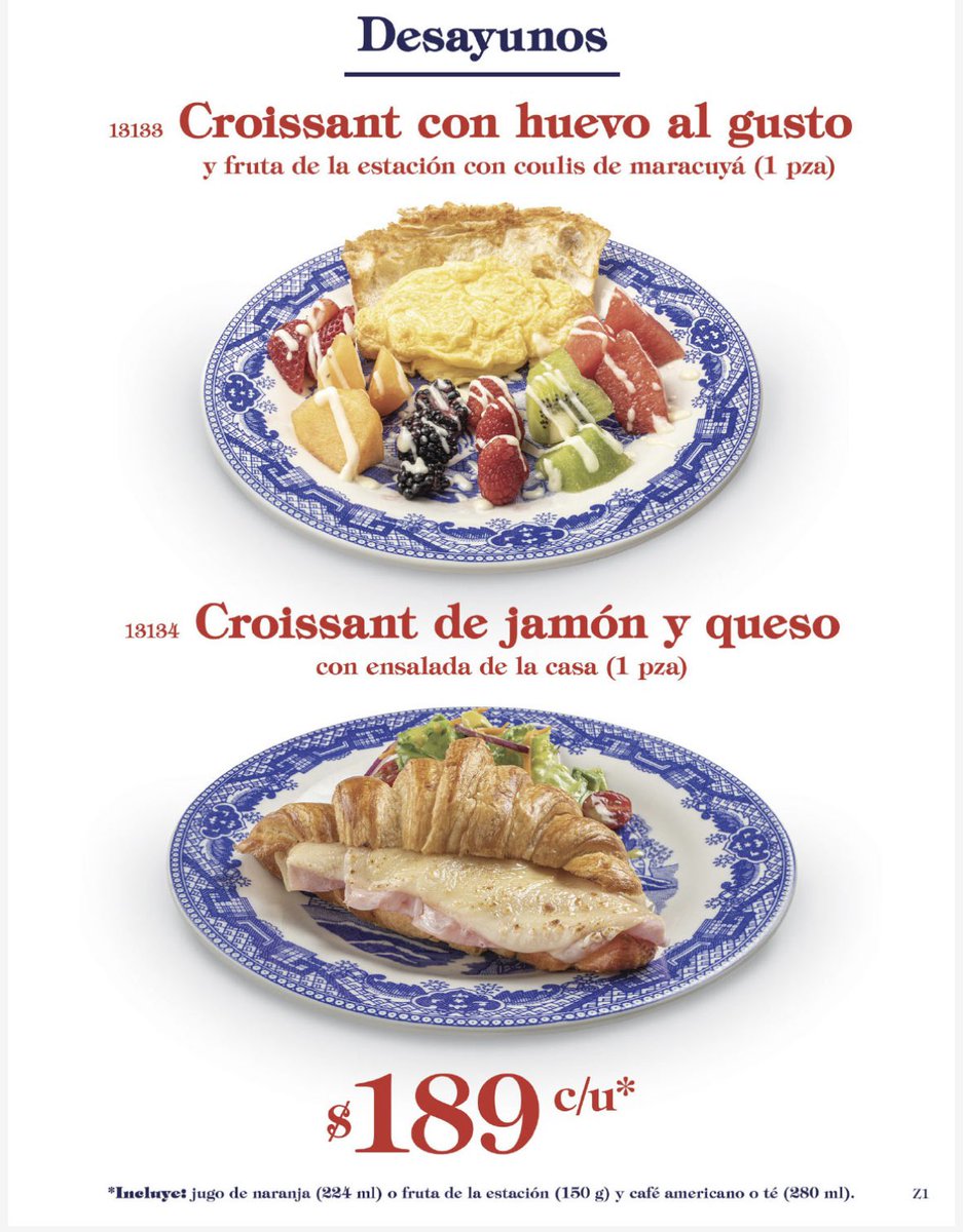 SiempreSanborns's tweet photo. Hay un menú especial de París por los Juegos Olímpicos 🇫🇷🥐✨
Nos da ternura que Sanborns use cada oportunidad para hacer una propuesta en el menú. 
Hay desayunos, comidas y postres 👌🏼 https://t.co/2L3jKkoujF