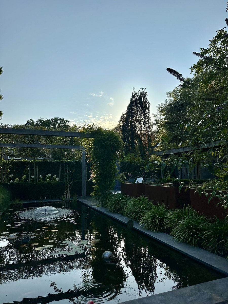 Earhaan's tweet image. Sunset at #home 😎

#GoedWeekend ☕️