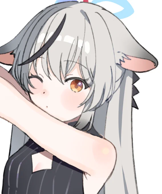 #ブルアカココナちゃんポーズ集からトレース中(元を取るつもり) 