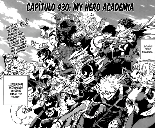 OverHaulBroKen's tweet image. Gracias por todo My Hero academia y perdón por tan poco