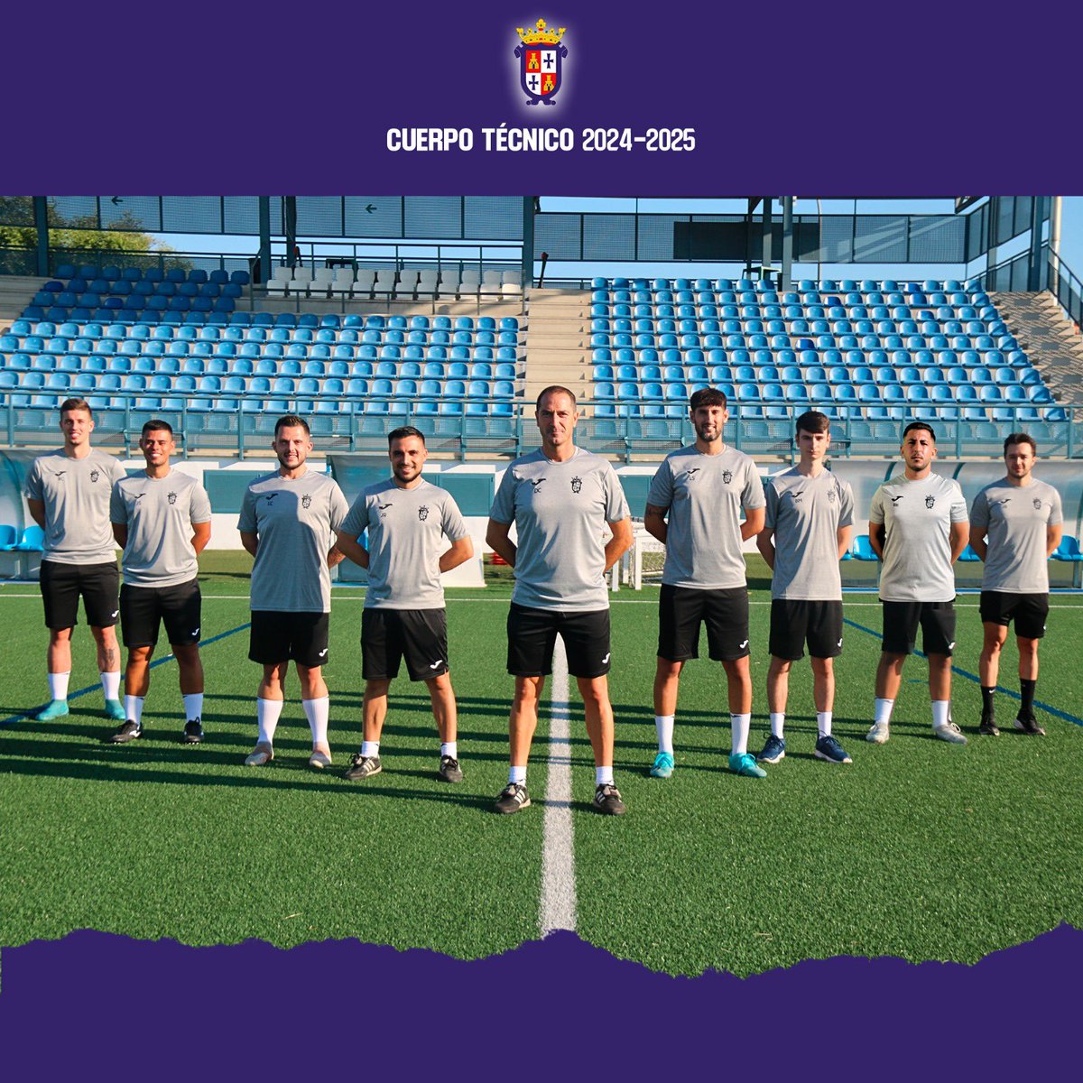 👥  Este es el cuerpo técnico para la temporada 2024/2025
⬇️