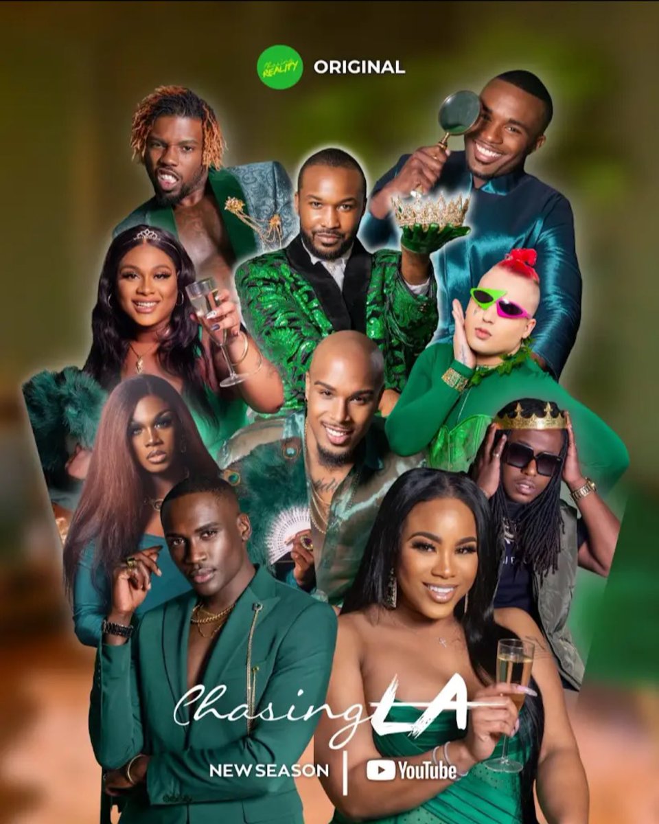 All_About_Andre's tweet image. It’s been 2 years since S2 of #ChasingLA released , who would YOU bring back from this iconic cast? 💚👀✨