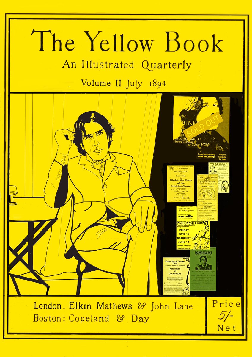 Oscar Wilde lands at <a href="/moli_museum/">MoLI – Museum of Literature Ireland</a> Dublin this weekend for a run of performances of Neil Titley's acclaimed play Work is the Curse of the Drinking Classes, every Sunday until the end of August. 

Tickets still available here: 
moli.ie/events/an-afte…

🎨 by Vanessa Heron