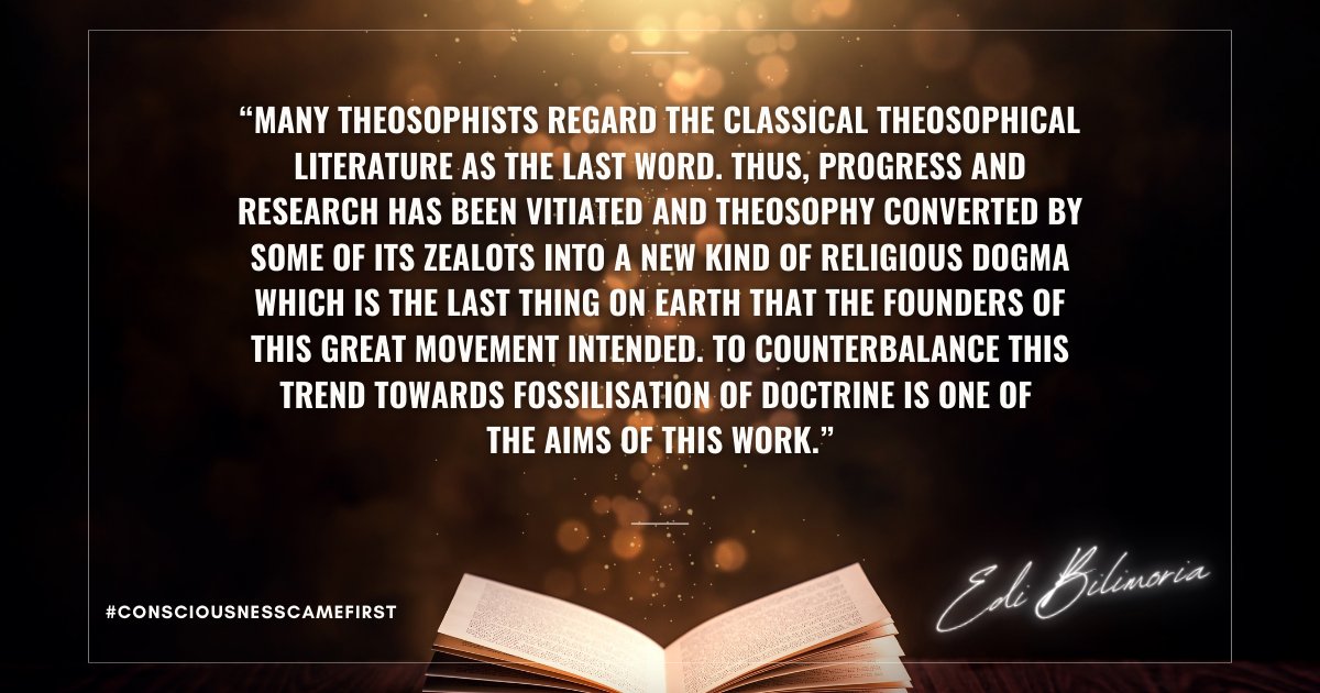edi_bilimoria's tweet photo. https://t.co/E06kGNvyE0
#consciousness
#consciousnesscamefirst
#UnfoldingConsciousness
#Theosophy
#PerennialPhilosophy
#EsotericWisdom
#NoReligionHigherThanTruth
#TruthSeeker
#SpiritualScience
#Theosophical
#HolisticUnderstanding
#HPB
@EsotericAuthor
@LivingTheosophy https://t.co/aAZgfxRdm4